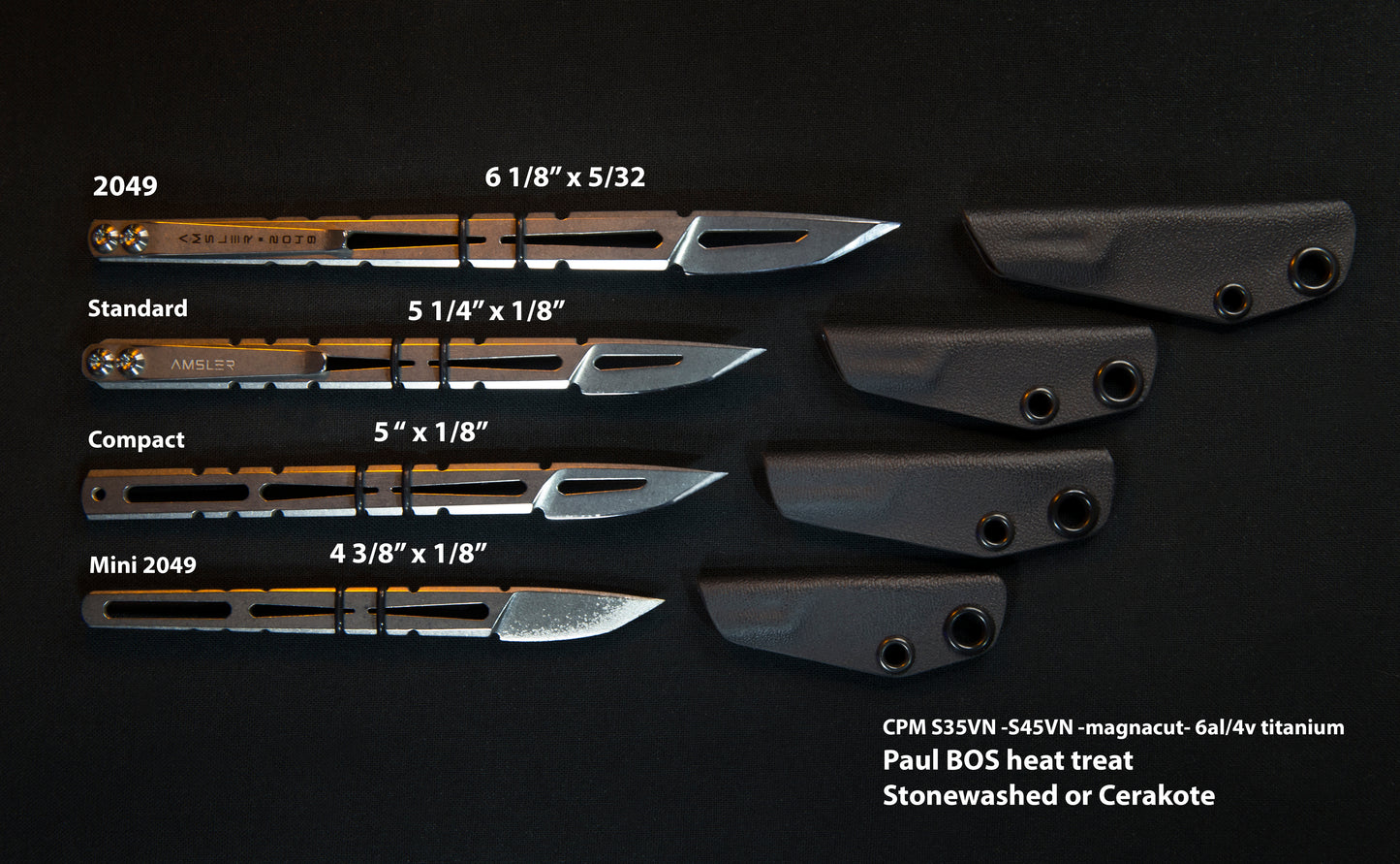Amsler knives Hurricane Razor 2049 edition